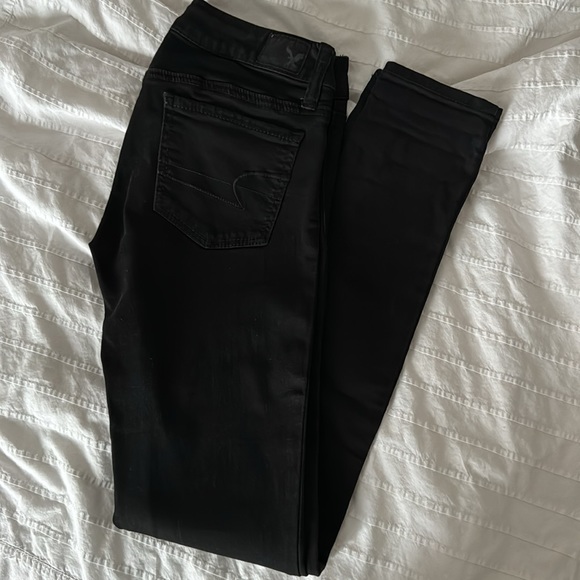 American Eagle Jeggings in Black - Picture 2 of 3